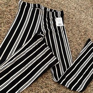 Women’s Striped Palazzo Pants